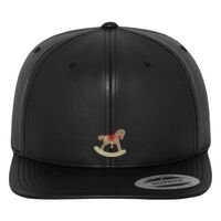 Full leather imitation snapback (6089FL) Vignette
