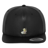 Full leather imitation snapback (6089FL) Vignette
