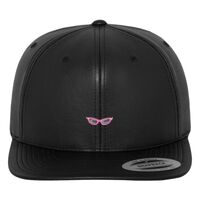 Full leather imitation snapback (6089FL) Vignette