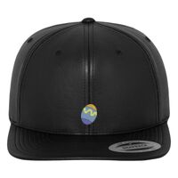 Full leather imitation snapback (6089FL) Vignette