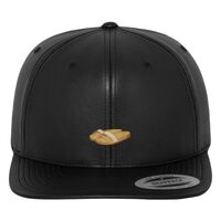 Full leather imitation snapback (6089FL) Vignette