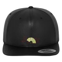Full leather imitation snapback (6089FL) Vignette
