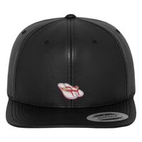 Full leather imitation snapback (6089FL) Vignette
