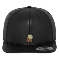 Full leather imitation snapback (6089FL) Vignette
