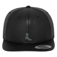 Full leather imitation snapback (6089FL) Vignette