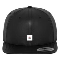 Full leather imitation snapback (6089FL) Vignette