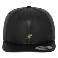 Full leather imitation snapback (6089FL) Vignette