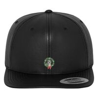 Full leather imitation snapback (6089FL) Vignette