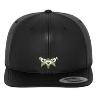 Full leather imitation snapback (6089FL) Vignette
