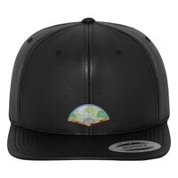 Full leather imitation snapback (6089FL) Vignette