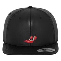 Full leather imitation snapback (6089FL) Vignette