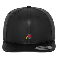 Full leather imitation snapback (6089FL) Vignette