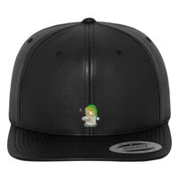 Full leather imitation snapback (6089FL) Vignette