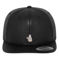 Full leather imitation snapback (6089FL) Vignette