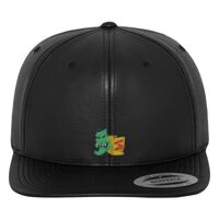 Full leather imitation snapback (6089FL) Vignette