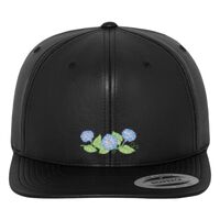 Full leather imitation snapback (6089FL) Vignette