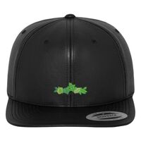 Full leather imitation snapback (6089FL) Vignette