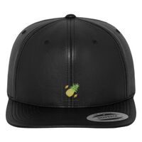 Full leather imitation snapback (6089FL) Vignette