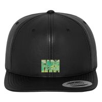 Full leather imitation snapback (6089FL) Vignette
