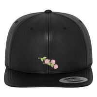 Full leather imitation snapback (6089FL) Vignette