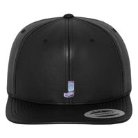Full leather imitation snapback (6089FL) Vignette