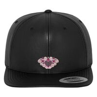 Full leather imitation snapback (6089FL) Vignette
