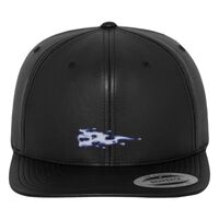 Full leather imitation snapback (6089FL) Vignette