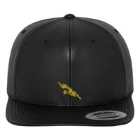 Full leather imitation snapback (6089FL) Vignette