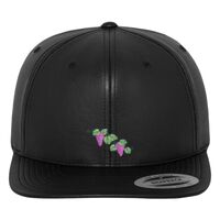 Full leather imitation snapback (6089FL) Vignette