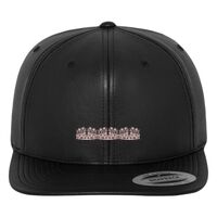 Full leather imitation snapback (6089FL) Vignette