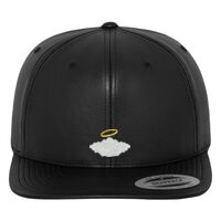 Full leather imitation snapback (6089FL) Vignette