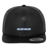 Full leather imitation snapback (6089FL) Vignette