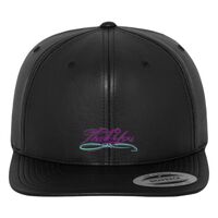 Full leather imitation snapback (6089FL) Vignette
