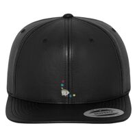 Full leather imitation snapback (6089FL) Vignette