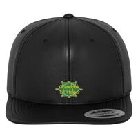 Full leather imitation snapback (6089FL) Vignette