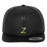 Full leather imitation snapback (6089FL) Vignette