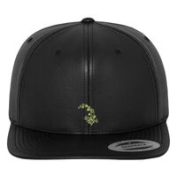 Full leather imitation snapback (6089FL) Vignette