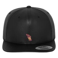 Full leather imitation snapback (6089FL) Vignette