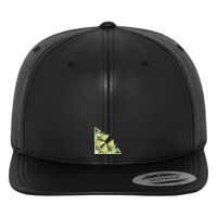 Full leather imitation snapback (6089FL) Vignette