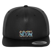 Full leather imitation snapback (6089FL) Vignette