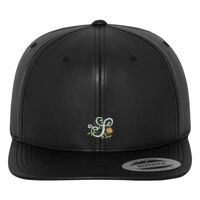 Full leather imitation snapback (6089FL) Vignette