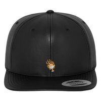 Full leather imitation snapback (6089FL) Vignette