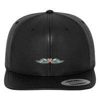 Full leather imitation snapback (6089FL) Vignette