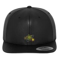 Full leather imitation snapback (6089FL) Vignette