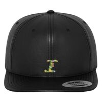 Full leather imitation snapback (6089FL) Vignette