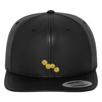 Full leather imitation snapback (6089FL) Vignette