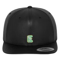 Full leather imitation snapback (6089FL) Vignette