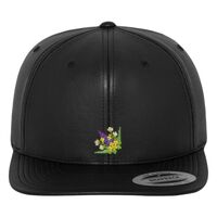 Full leather imitation snapback (6089FL) Vignette