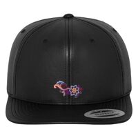 Full leather imitation snapback (6089FL) Vignette