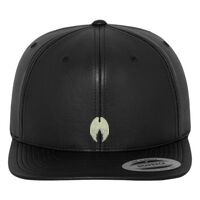 Full leather imitation snapback (6089FL) Vignette